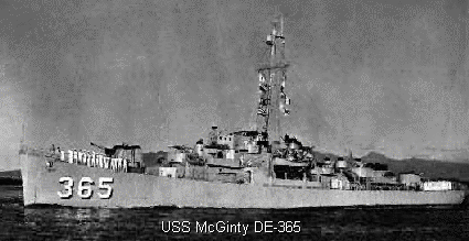 USS McGinty DE-365